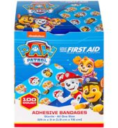 PAW PATROL ADHESIVE BANDAGES 100CT