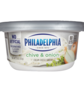 Philadelphia Soft Cheese Chive/Onion 8oz