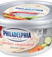 Philadelphia Soft Garden Vegetable 8oz