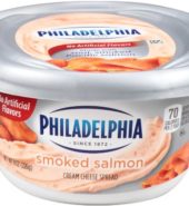 Philadelphia Soft Smoked Salmon 8oz