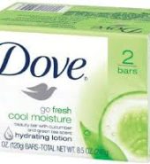 Dove Bar Soap Cool Moisture 2×4.25oz