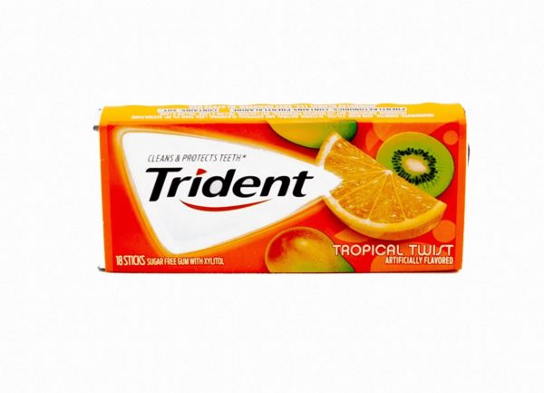 Trident Gum Tropical Twist  18's