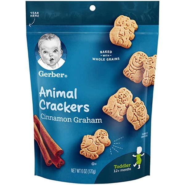 Gerber Grad Animal Crackers Cinn Grah 6z