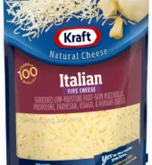 Kraft Shredded Italian 5 Cheese 8oz