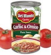 Delmonte Pasta Sauce Garlic & Onion 24z