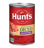 Hunts Tomatoes Diced F Rst Garlic 14.5oz