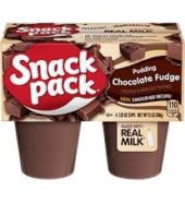 Hunts Pudding Snack Pack Chocolate Fudge