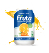 Fruta Can Orange Carrot Juice 315ml