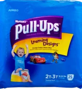 Pull Ups Ld Boy 2T-3T Jumbo 25ct