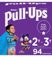 Pull Ups Gnt Dis Boys 2T – 3T 94ct