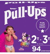 Pull Ups Gnt Dis Girls 2T – 3T 94ct
