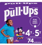 Pull Ups Gnt Dis Boys 4T – 5T 74ct