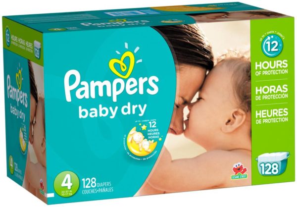 PAMPERS VALUE PK SZ 4 128CT