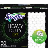 Swiffer Heavy Duty Dry Sweeping Cloths 50ct