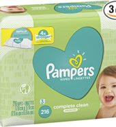 Pampers Baby Wipes Complete Clean BF WFTM 126ct