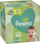 Pampers Baby Wipes CC Unscented FTMT 504ct