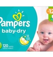 Pampers Baby Dry S1 Super Pack 120’s
