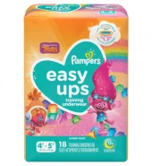 Pampers 4T-5T Easy Up Girl 18ct