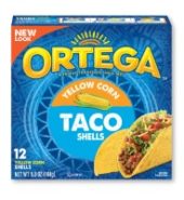 Ortega Taco Shells Yellow Corn 12ct 8.5oz
