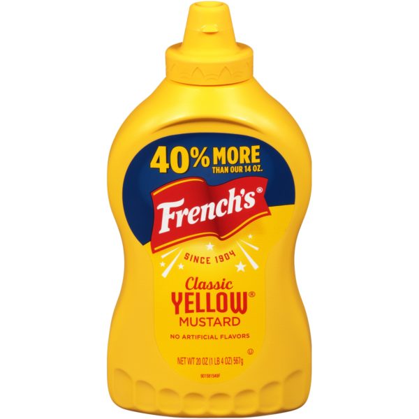 Frenchs Mustard Squeeze Yellow 20oz