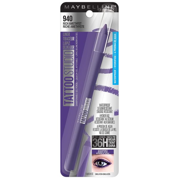 Maybelline Eye Liner Rich Amethyst Tattoo Pen 1ct