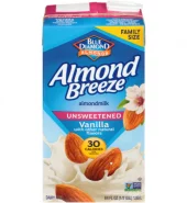 Blue Diamond Unsweetened Vanilla Almond Milk 1.89 L