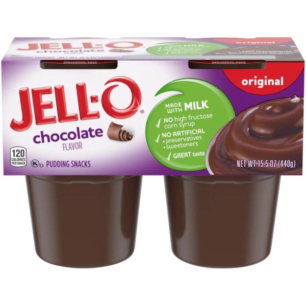 Jello Pudding Chocolate Original 15.5oz