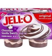 Jello Pudding Choco/Van Swirls 4s 15.5oz