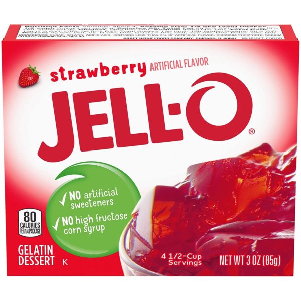 Jello Dessert Strawberry 3oz