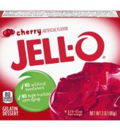 Jello Dessert Cherry 3 oz