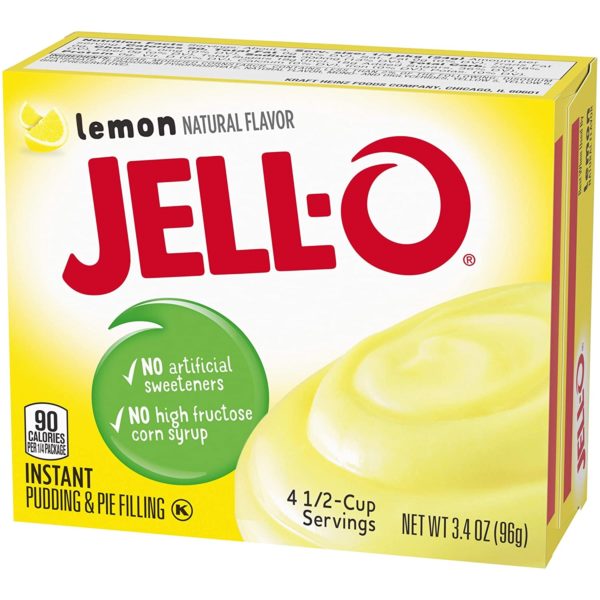 Jello Pudding & Pie Fill Lemon 3.4oz