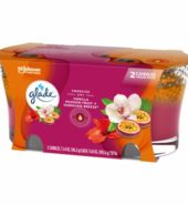 Glade Candle 2 in 1 Twin Vanilla Passionfruit and H Breeze 113 g