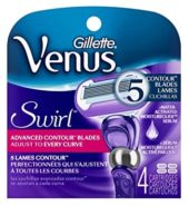 Gillette Venus Swirl Cartridges 4’s