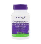 Natrol Tabs Cinnamon Extract 1000mg 80’s