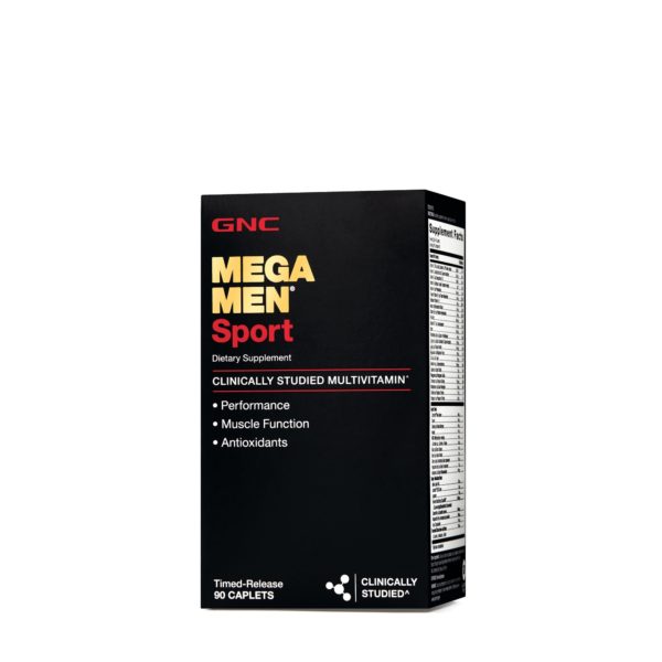 GNC Mega Men Sport Multi Caplets 90's