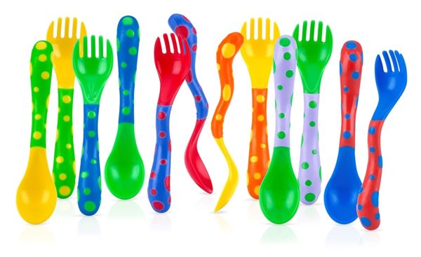 Nuby Forks & Spoons Toddler #5251