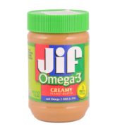 Jif Peanut Butter Creamy Omega-3 454g