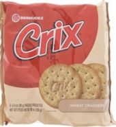 Bermudez Crix Crackers Whole Wheat  9oz