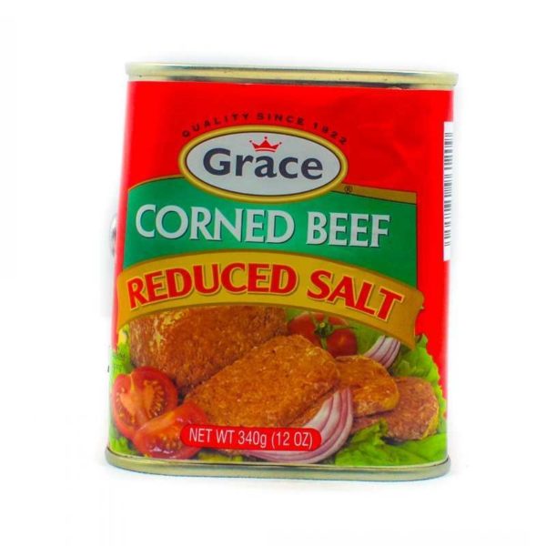 Grace Corned Beef Low Salt 340g