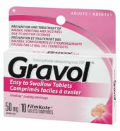 GRAVOL Tablets Adult  50mg  10’s