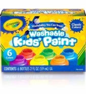 Crayola Washable Kids Paint 6ct