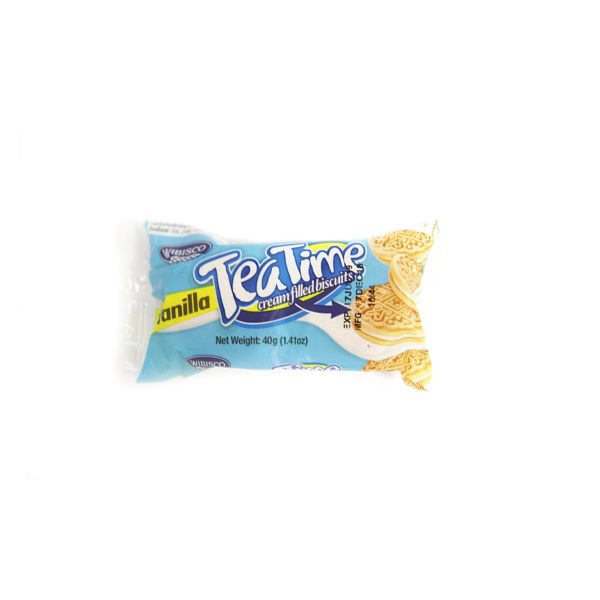 Wibisco Biscuits Tea Time Vanilla 4 oz