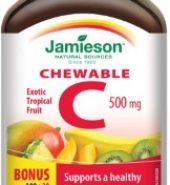 JAMIESON VIT C 500MG CHEWABLE 120CT