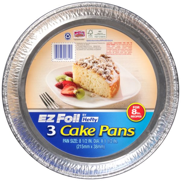 Hefty Ez Foil Cake Pans Round 3's