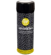 Wilton Sprinkles Black Sugar Pearls 4.8oz