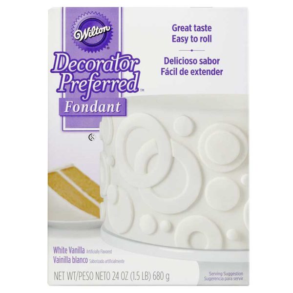 Wilton Fondant White Vanilla 24oz
