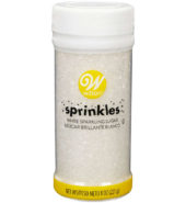 Wilton Sprinkles White Sparkling Sugar 8oz