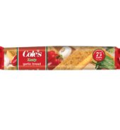 Coles Garlic Bread Zesty 16oz