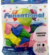 Funsational Assorted Balloons 1ct