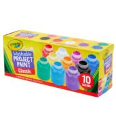 Crayola Washable Project Paint Classic 10ct
